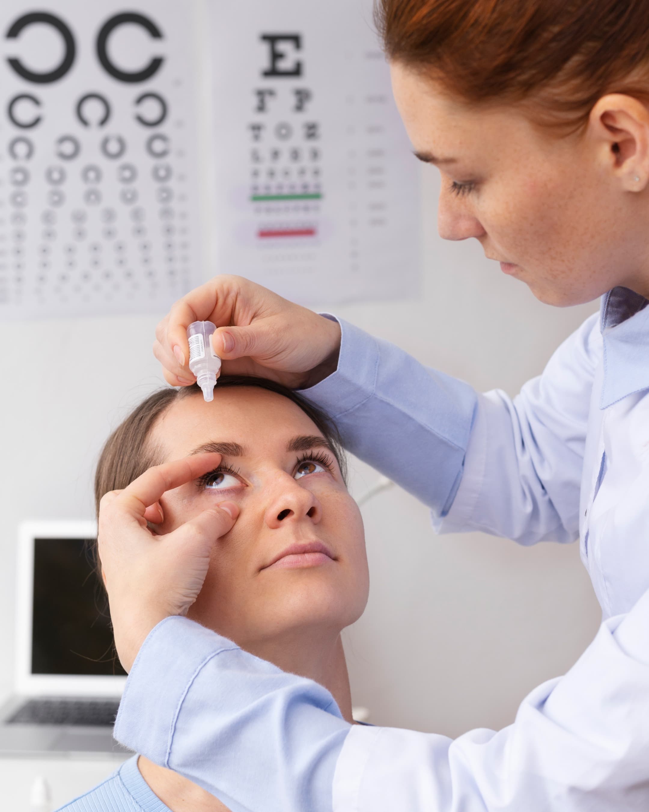 DMEK corneal transplant surgery consultation at TheEyeDoctor clinic
